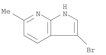 1H-Pyrrolo[2,3-b]pyridine, 3-bromo-6-methyl-